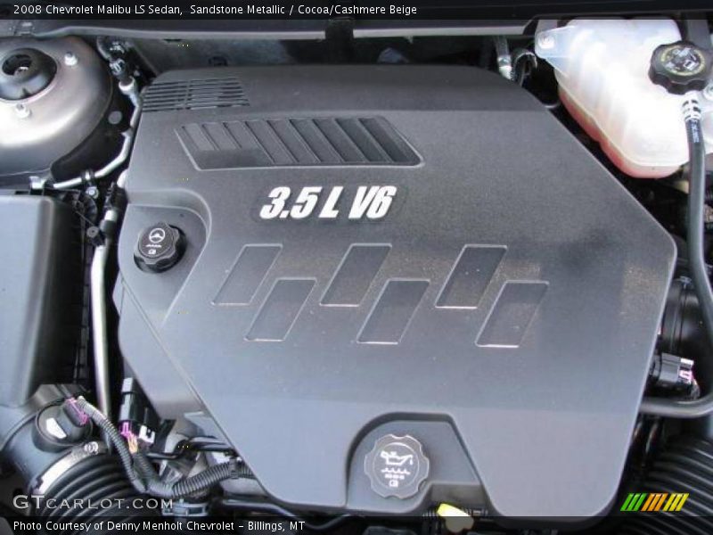 Sandstone Metallic / Cocoa/Cashmere Beige 2008 Chevrolet Malibu LS Sedan