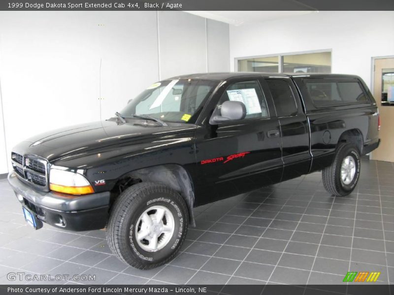 Black / Agate 1999 Dodge Dakota Sport Extended Cab 4x4