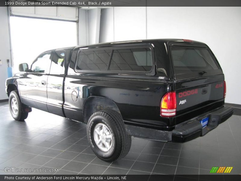 Black / Agate 1999 Dodge Dakota Sport Extended Cab 4x4