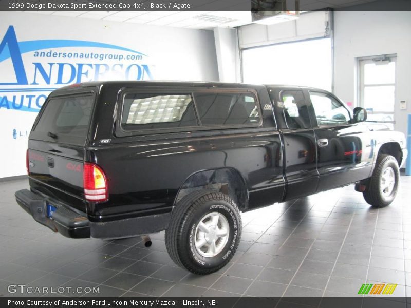 Black / Agate 1999 Dodge Dakota Sport Extended Cab 4x4