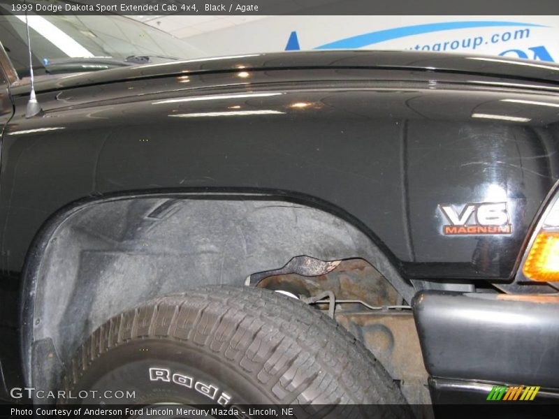 Black / Agate 1999 Dodge Dakota Sport Extended Cab 4x4