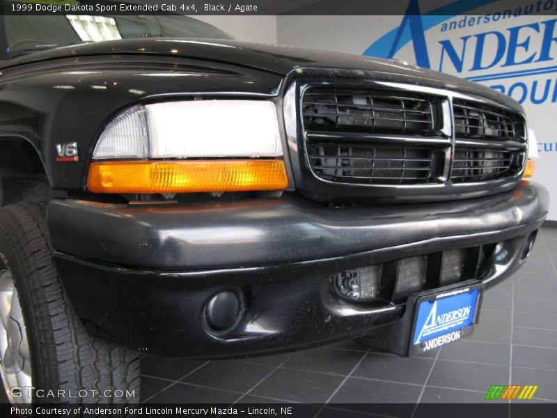 Black / Agate 1999 Dodge Dakota Sport Extended Cab 4x4