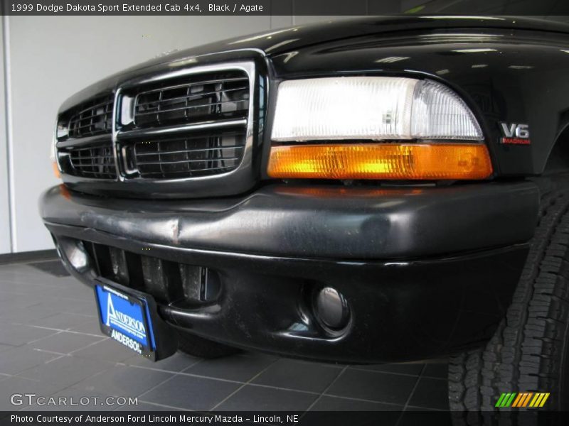 Black / Agate 1999 Dodge Dakota Sport Extended Cab 4x4