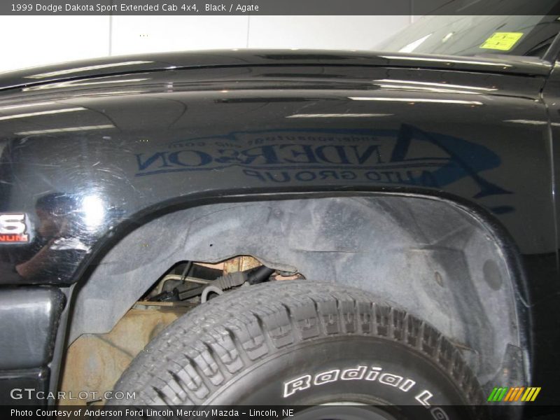 Black / Agate 1999 Dodge Dakota Sport Extended Cab 4x4