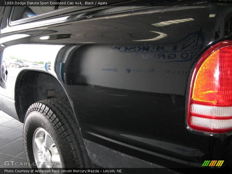 Black / Agate 1999 Dodge Dakota Sport Extended Cab 4x4