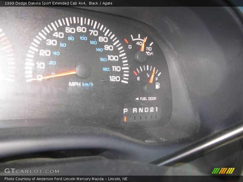 Black / Agate 1999 Dodge Dakota Sport Extended Cab 4x4