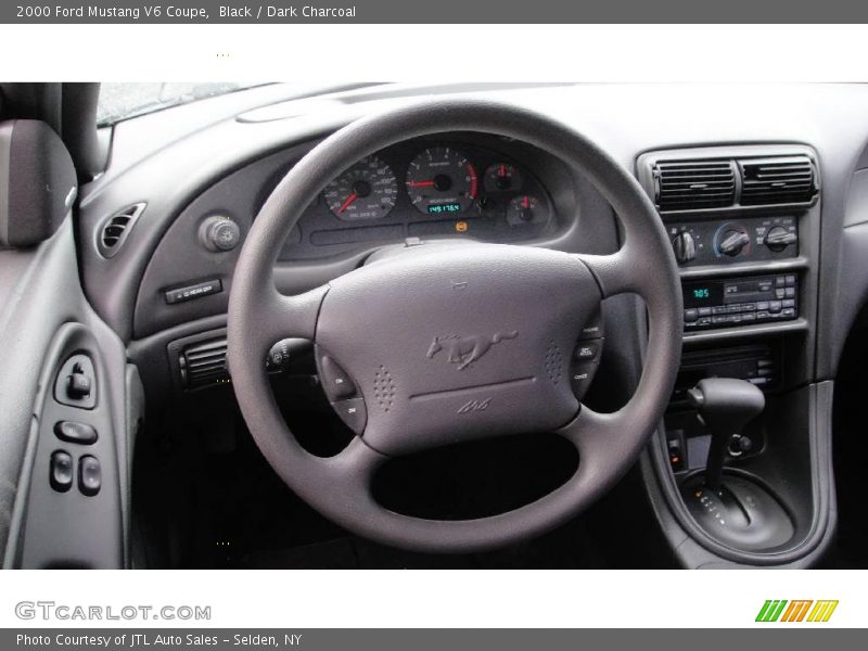 Black / Dark Charcoal 2000 Ford Mustang V6 Coupe