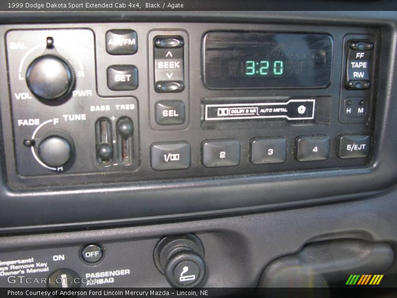 Black / Agate 1999 Dodge Dakota Sport Extended Cab 4x4
