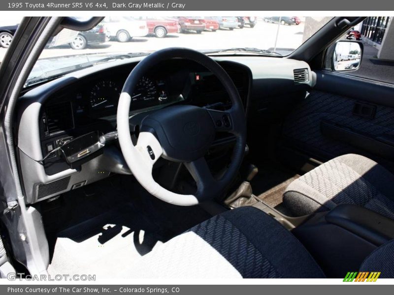 Dark Gray Metallic / Gray 1995 Toyota 4Runner SR5 V6 4x4