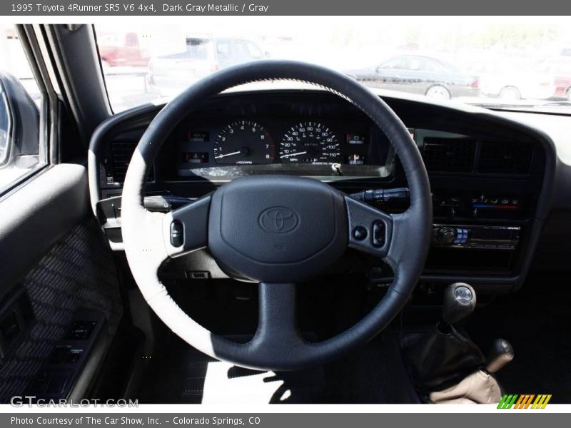 Dark Gray Metallic / Gray 1995 Toyota 4Runner SR5 V6 4x4