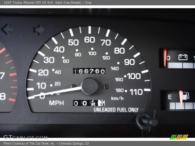 Dark Gray Metallic / Gray 1995 Toyota 4Runner SR5 V6 4x4