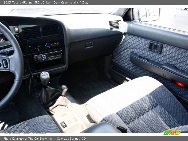 Dark Gray Metallic / Gray 1995 Toyota 4Runner SR5 V6 4x4