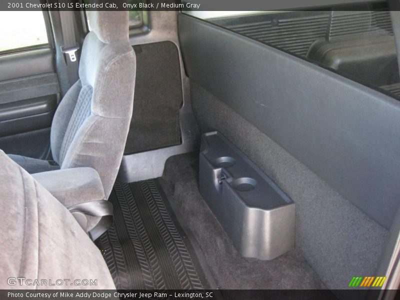Onyx Black / Medium Gray 2001 Chevrolet S10 LS Extended Cab