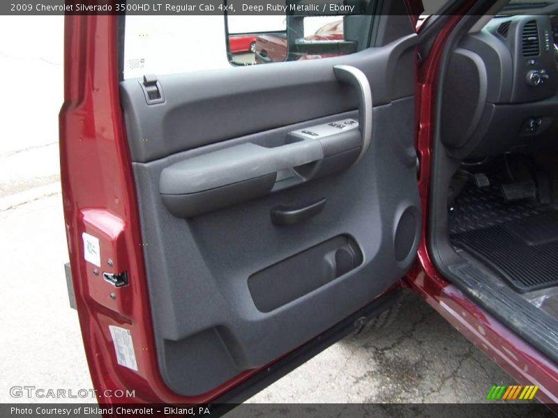Deep Ruby Metallic / Ebony 2009 Chevrolet Silverado 3500HD LT Regular Cab 4x4