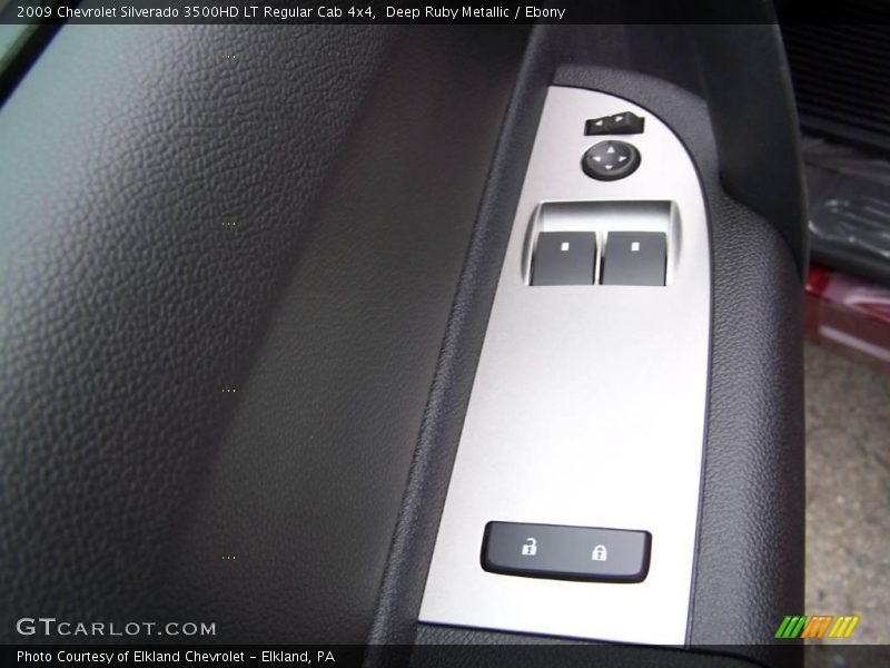 Deep Ruby Metallic / Ebony 2009 Chevrolet Silverado 3500HD LT Regular Cab 4x4