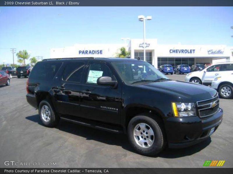 Black / Ebony 2009 Chevrolet Suburban LS