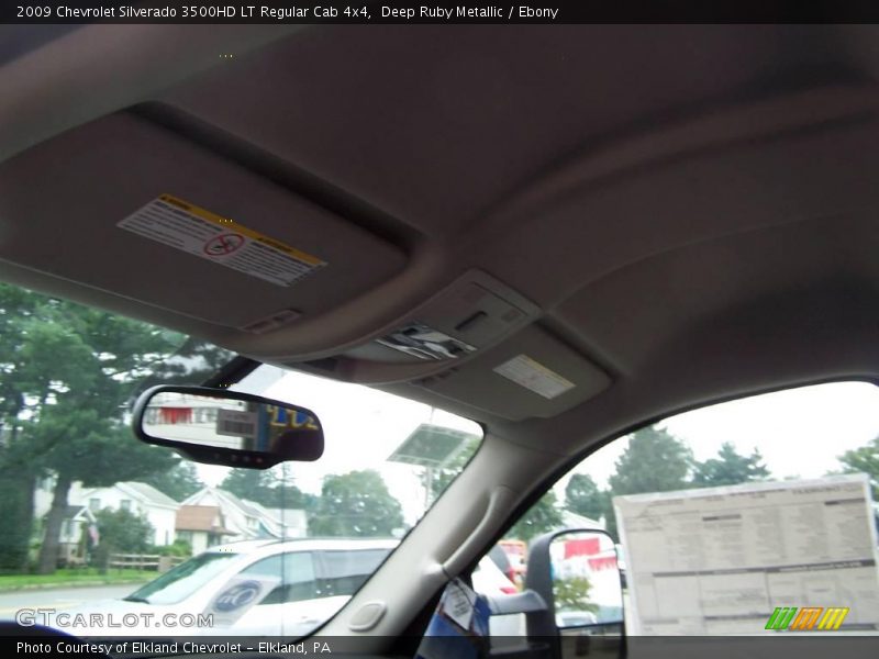 Deep Ruby Metallic / Ebony 2009 Chevrolet Silverado 3500HD LT Regular Cab 4x4
