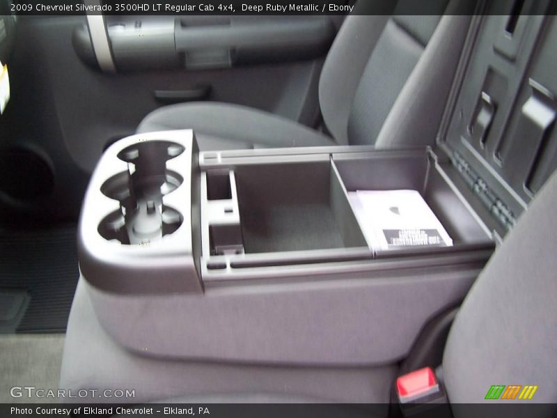 Deep Ruby Metallic / Ebony 2009 Chevrolet Silverado 3500HD LT Regular Cab 4x4