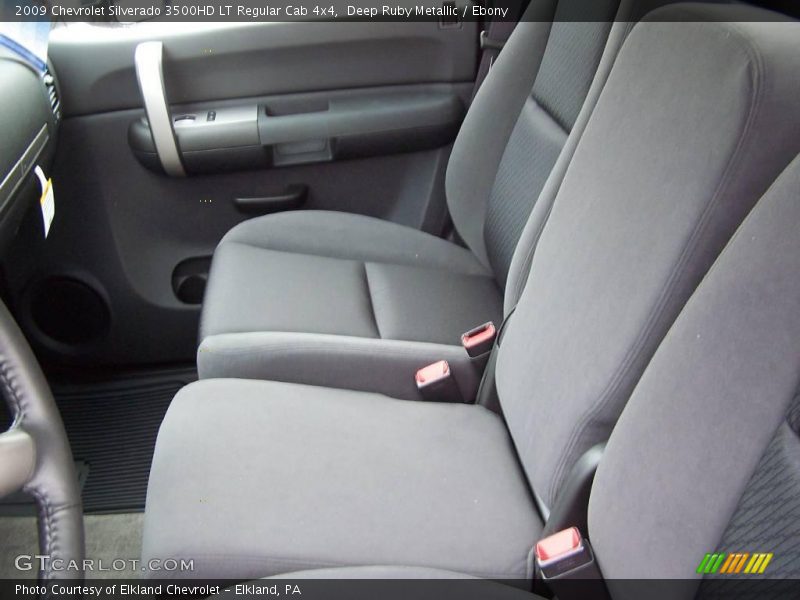 Deep Ruby Metallic / Ebony 2009 Chevrolet Silverado 3500HD LT Regular Cab 4x4