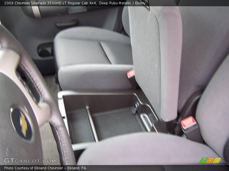 Deep Ruby Metallic / Ebony 2009 Chevrolet Silverado 3500HD LT Regular Cab 4x4