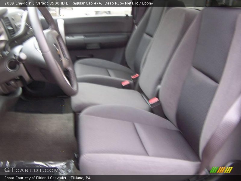 Deep Ruby Metallic / Ebony 2009 Chevrolet Silverado 3500HD LT Regular Cab 4x4