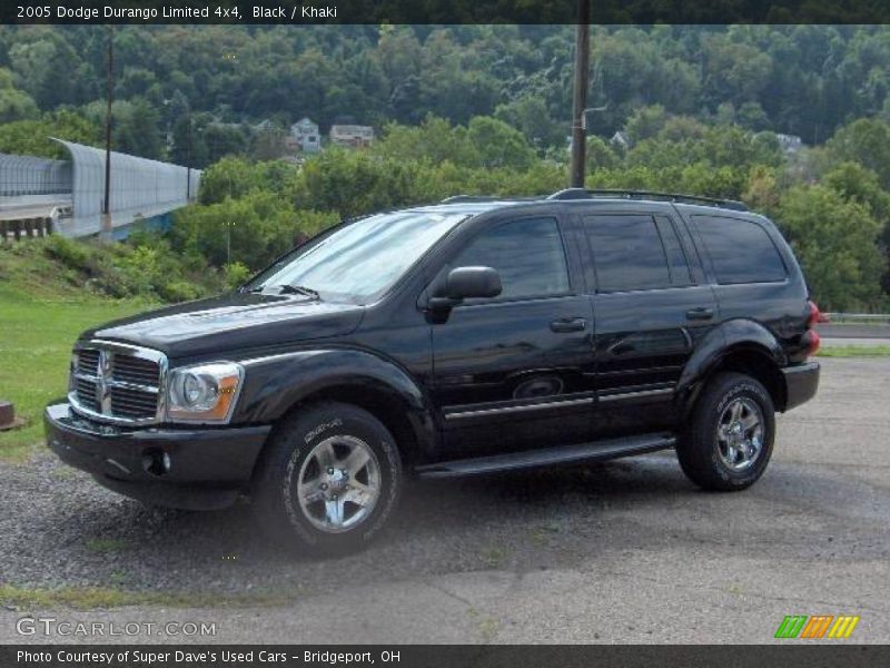 Black / Khaki 2005 Dodge Durango Limited 4x4