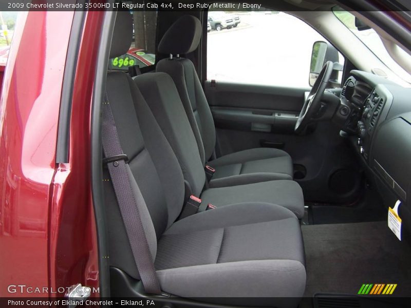 Deep Ruby Metallic / Ebony 2009 Chevrolet Silverado 3500HD LT Regular Cab 4x4