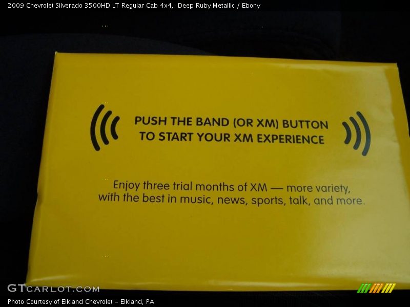 Deep Ruby Metallic / Ebony 2009 Chevrolet Silverado 3500HD LT Regular Cab 4x4