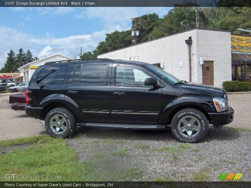 Black / Khaki 2005 Dodge Durango Limited 4x4