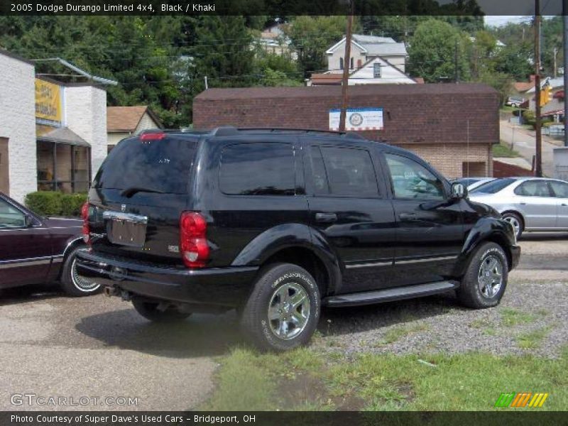 Black / Khaki 2005 Dodge Durango Limited 4x4