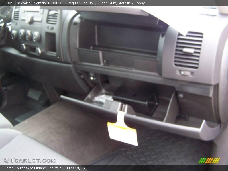 Deep Ruby Metallic / Ebony 2009 Chevrolet Silverado 3500HD LT Regular Cab 4x4