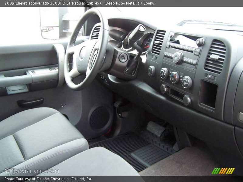 Deep Ruby Metallic / Ebony 2009 Chevrolet Silverado 3500HD LT Regular Cab 4x4