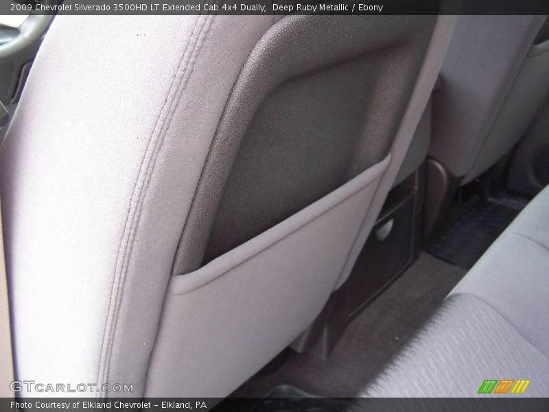 Deep Ruby Metallic / Ebony 2009 Chevrolet Silverado 3500HD LT Extended Cab 4x4 Dually