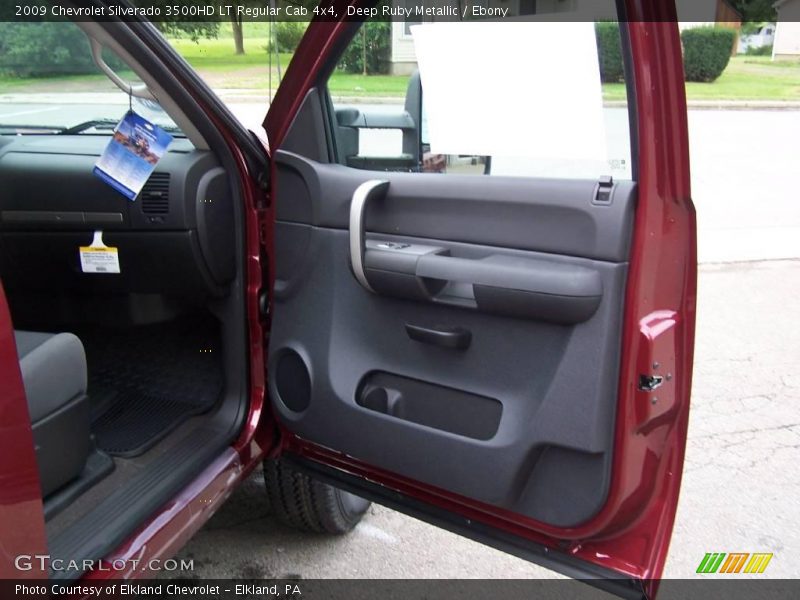 Deep Ruby Metallic / Ebony 2009 Chevrolet Silverado 3500HD LT Regular Cab 4x4