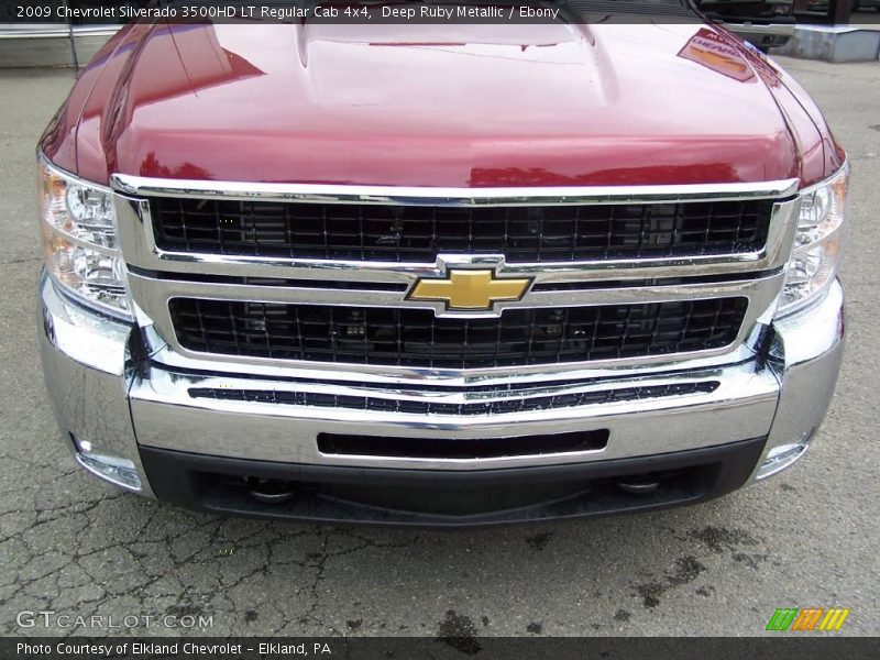 Deep Ruby Metallic / Ebony 2009 Chevrolet Silverado 3500HD LT Regular Cab 4x4