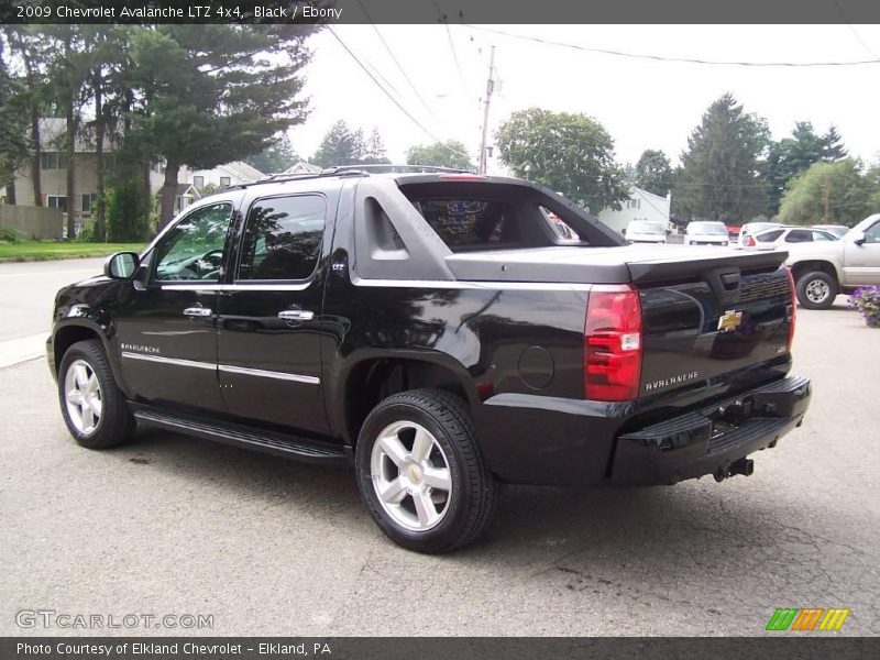 Black / Ebony 2009 Chevrolet Avalanche LTZ 4x4