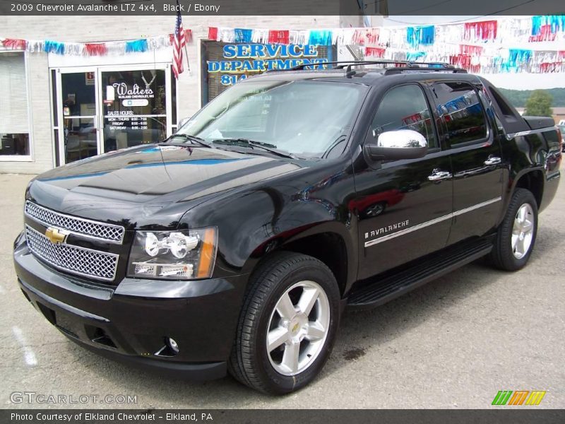 Black / Ebony 2009 Chevrolet Avalanche LTZ 4x4