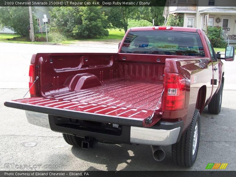 Deep Ruby Metallic / Ebony 2009 Chevrolet Silverado 3500HD LT Regular Cab 4x4