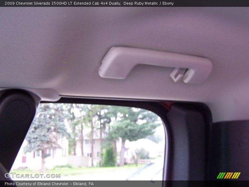 Deep Ruby Metallic / Ebony 2009 Chevrolet Silverado 3500HD LT Extended Cab 4x4 Dually