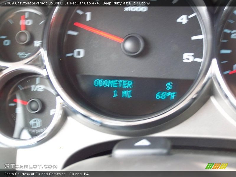 Deep Ruby Metallic / Ebony 2009 Chevrolet Silverado 3500HD LT Regular Cab 4x4