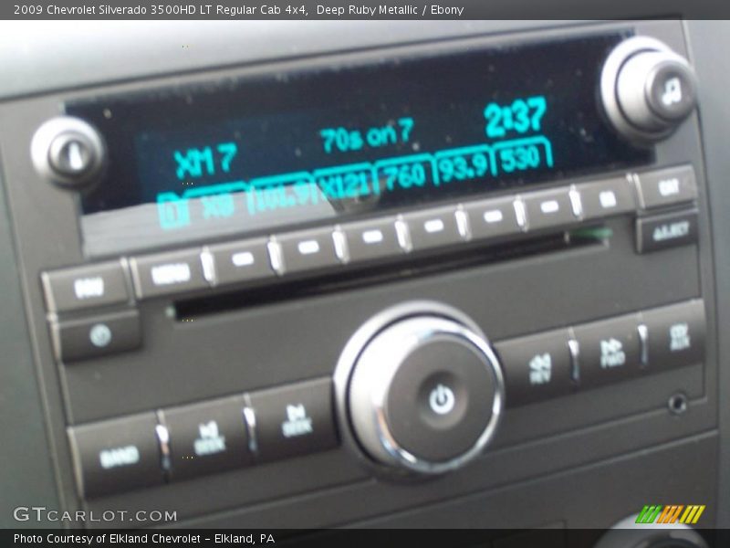 Deep Ruby Metallic / Ebony 2009 Chevrolet Silverado 3500HD LT Regular Cab 4x4
