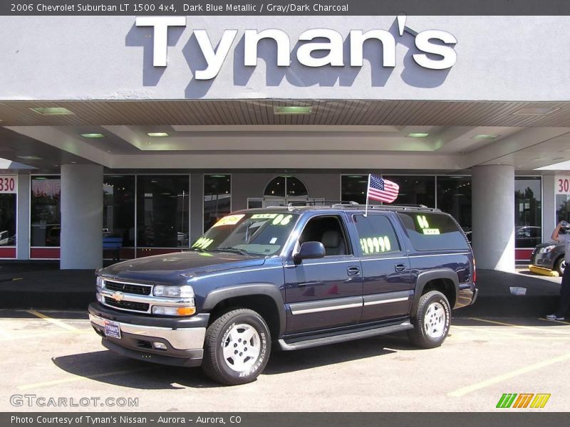 Dark Blue Metallic / Gray/Dark Charcoal 2006 Chevrolet Suburban LT 1500 4x4
