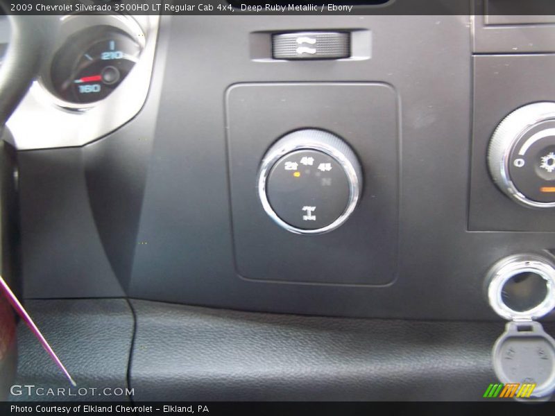 Deep Ruby Metallic / Ebony 2009 Chevrolet Silverado 3500HD LT Regular Cab 4x4