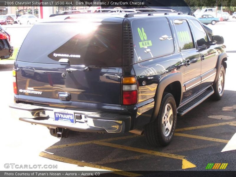 Dark Blue Metallic / Gray/Dark Charcoal 2006 Chevrolet Suburban LT 1500 4x4