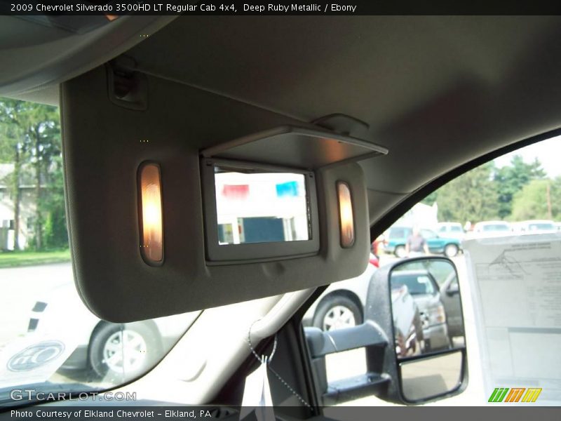 Deep Ruby Metallic / Ebony 2009 Chevrolet Silverado 3500HD LT Regular Cab 4x4