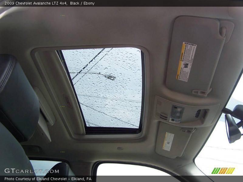 Black / Ebony 2009 Chevrolet Avalanche LTZ 4x4