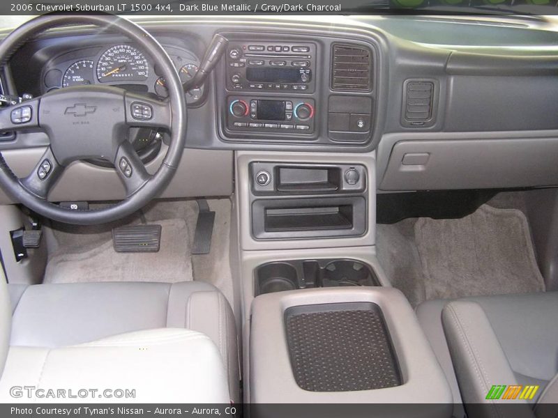 Dark Blue Metallic / Gray/Dark Charcoal 2006 Chevrolet Suburban LT 1500 4x4