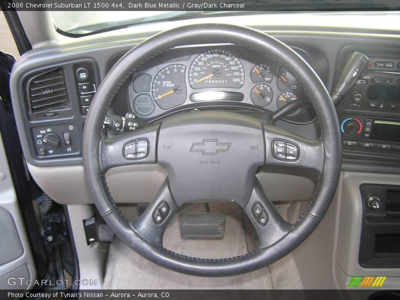 Dark Blue Metallic / Gray/Dark Charcoal 2006 Chevrolet Suburban LT 1500 4x4