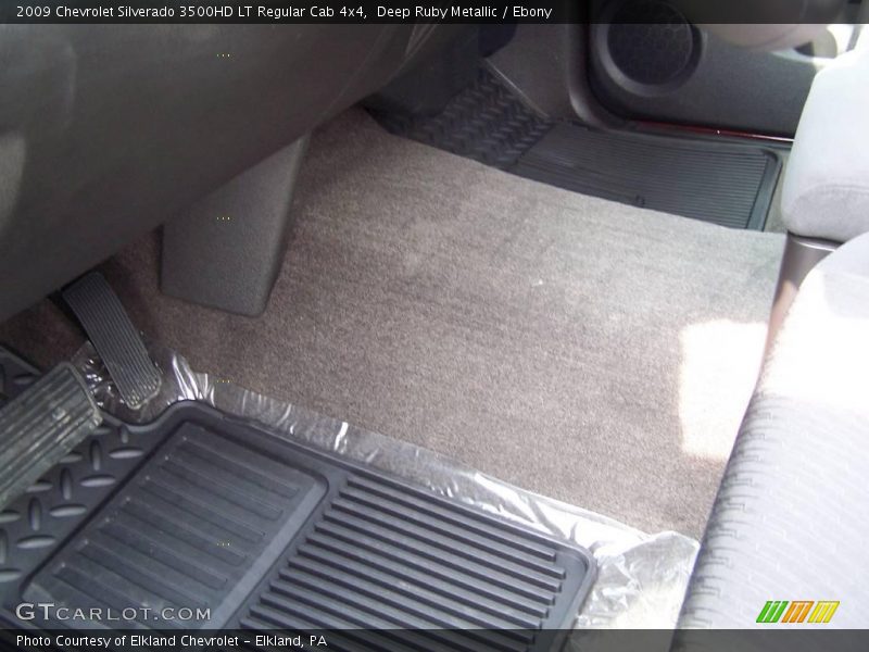 Deep Ruby Metallic / Ebony 2009 Chevrolet Silverado 3500HD LT Regular Cab 4x4