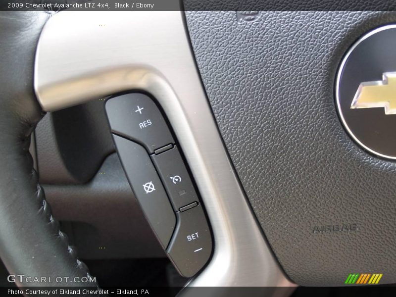 Black / Ebony 2009 Chevrolet Avalanche LTZ 4x4